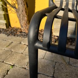 Stabelstol uden armln i vedligeholdelsesfri i UV-beskyttet stbt plast. Model: Lillian - Vlg farve