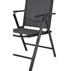 Ramsika familiest - 6-8 personer - Sort - Kan tle alt slags vejr - Krver ingen vedligeholdelse!