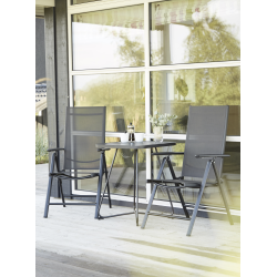 Ramsika familiest - 6-8 personer - Sort - Kan tle alt slags vejr - Krver ingen vedligeholdelse!