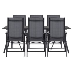 Ramsika familiest - 6-8 personer - Sort - Kan tle alt slags vejr - Krver ingen vedligeholdelse!