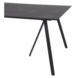 GUSTAV Havebord. Fremstillet i uv-bestykket durafit ( massivt fiberbeton ) med plads til 6-8 pers.