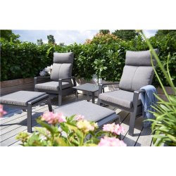 Lounge sttet som kan st ude ret rundt. Inkl. all-weather hynder. Model: Mona Havest