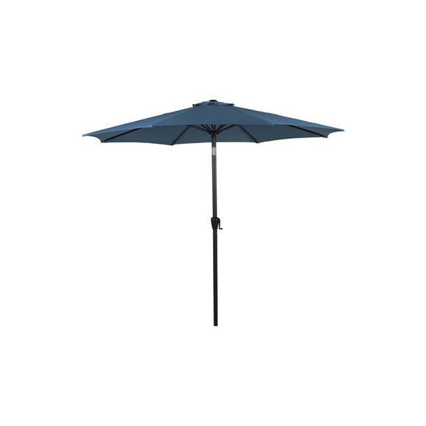 Parasol med krank og tilt str.  3 M.  - Model: Felix - Vlg farven p stoffet Himmel bl&aring;