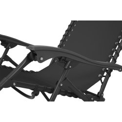 Let foldbar relax havestol med armln og indstillelig ryg - Model Rosa - vlg farve