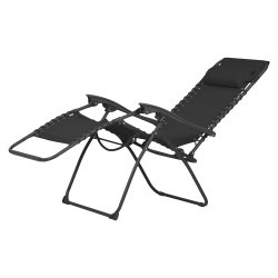 Let foldbar relax havestol med armln og indstillelig ryg - Model Rosa - vlg farve