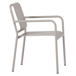 Haya/Stella aluminium havem�bels�t til 4 personer. Farve: Farve Sort eller Lysegr�