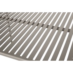 Haya/Stella aluminium havem�bels�t til 4 personer. Farve: Farve Sort eller Lysegr�