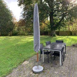 100 % vandtt Cover til Parasol og hngeparasoller L230 cm - GR. bruges til 3x3, 3,3, 3,5 og 4M