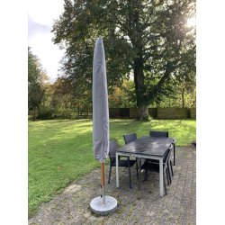 100 % vandtt Cover til Parasol og hngeparasoller L230 cm - GR. bruges til 3x3, 3,3, 3,5 og 4M