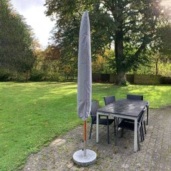 100 % Vandtt Cover til Parasol lux SORT- 190 cm. Passer til parasoller rund 2,5-3,0M