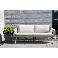 Johannes Soffa Natur. 100 % sktselfri. inklusive all weather dynor och kuddar