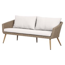 Johannes Soffa Natur. 100 % sktselfri. inklusive all weather dynor och kuddar