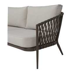"Deep seat" Sofagruppe i UV-beskyttet polyrattan med all-weather hynder/puder og bord -Model: Havana