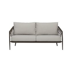 "Deep seat" Sofagruppe i UV-beskyttet polyrattan med all-weather hynder/puder og bord -Model: Havana