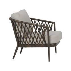 "Deep seat" Sofagruppe i UV-beskyttet polyrattan med all-weather hynder/puder og bord -Model: Havana