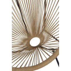 Havestol med trde som sde/ryg - Model: Elisabeth