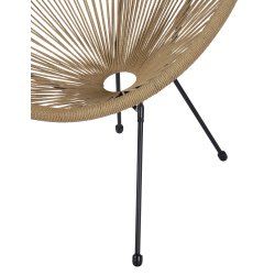 Havestol med trde som sde/ryg - Model: Elisabeth