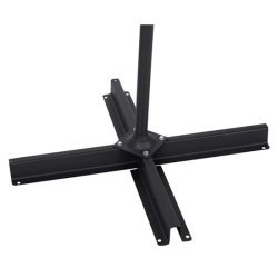 100% vandtt rund hngende parasol med krydsfod  - Model: Ulrik - 2,7M