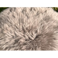 gte lammeskind fra new Zealand - diameter: 34 cm. - vlg farve: