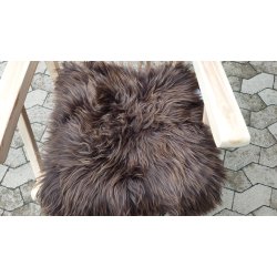 Stolsits i kta lammskinn - str. 40x40 cm - vlj frg