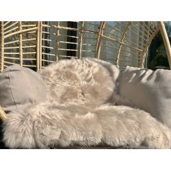 gte Lammeskind sde+ryg til sofa eller loungestol - 60 x 90 - vlg farve