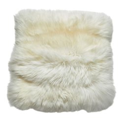  Stoles�de i �gte lammeskind - str. 40x40 cm. - v�lg farve