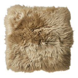  Stoles�de i �gte lammeskind - str. 40x40 cm. - v�lg farve