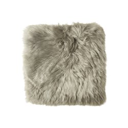 Stolsits i kta lammskinn - str. 40x40 cm - vlj frg