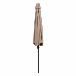 Markedsparasol - �: 3 m - m/ Tilt. V�lg farve - Vandt�t + Dug har UV30+ solbeskyttelse. Mod. Sevilla