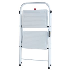 Foldbar kkkenstige med 2 trin - 38,5 x 47,8 x 65,8 cm - Max belastning 150 kg