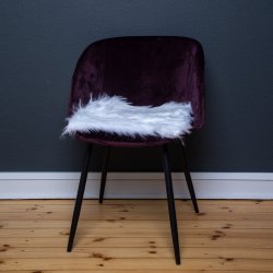 Lammeskind Akryl Sdehynde - 40 x 40 cm - vlg farve