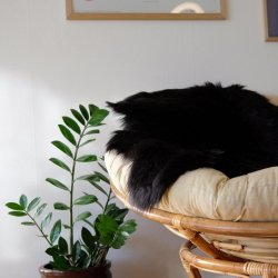 Lammskinn Akryl Sittdyna - 60 x 90 cm - vlj frg