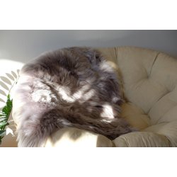 Lammskinn Akryl Sittdyna - 60 x 90 cm - vlj frg