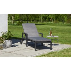 Solvagn inkl. dyna, armstd och justerbar rygg - vlj frg p dynan