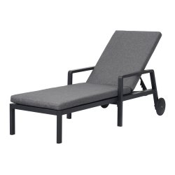 Solvagn inkl. dyna, armstd och justerbar rygg - vlj frg p dynan