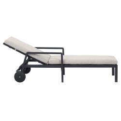 Solvagn inkl. dyna, armstd och justerbar rygg - vlj frg p dynan