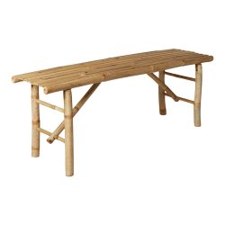Bambus vaskeb�nk 120x33 cm H: 48 cm