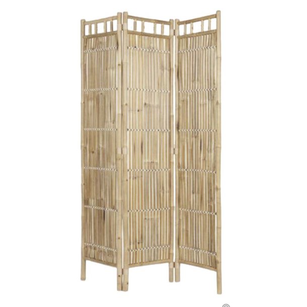 Elegant rumdeler i naturligt bambustr - 120Xh180CM