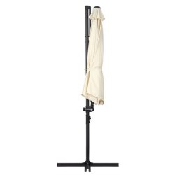 Runt hngparasoll med vev, lutningsfunktion och rotationssystem, 3M - Modell: Lars - Vlj frg