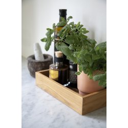 Funktionel Shampoobakke - Teak