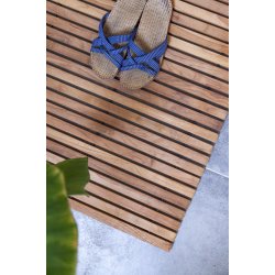 Bademtte - Gold Teak - Medium. Str. 40x60 cm