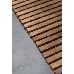 Bademtte - Gold Teak - Medium. Str. 40x60 cm