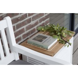 Classic Vasketjsboks - Hvid / Teak - Small