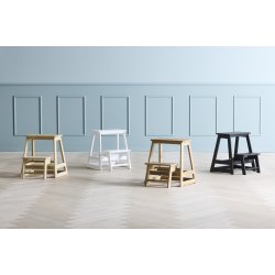 Klassisk trappstege - Teak