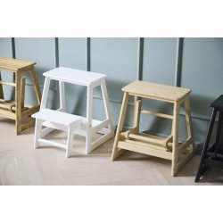 Klassisk trappstege - Teak