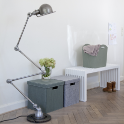 Lg til Hyldeboks - Lysegr Filt