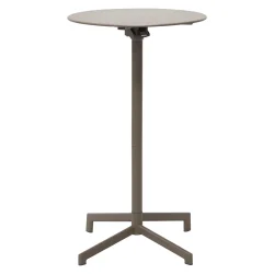 Sammenklappeligt barbord �60 cm i cappuccino � Stilrent st�bord til inde- og udebrug
