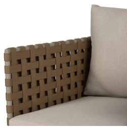 Sofast med 4 dele m/ all weather Hynder - 100% vedligeholdelsesfrit Model: Martin