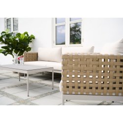 Sofast med 4 dele m/ all weather Hynder - 100% vedligeholdelsesfrit Model: Martin