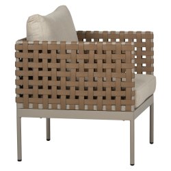 Sofast med 4 dele m/ all weather Hynder - 100% vedligeholdelsesfrit Model: Martin